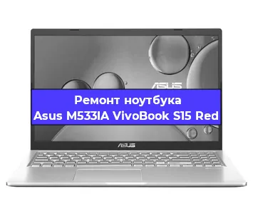 Чистка от пыли и замена термопасты на ноутбуке Asus M533IA VivoBook S15 Red в Новосибирске